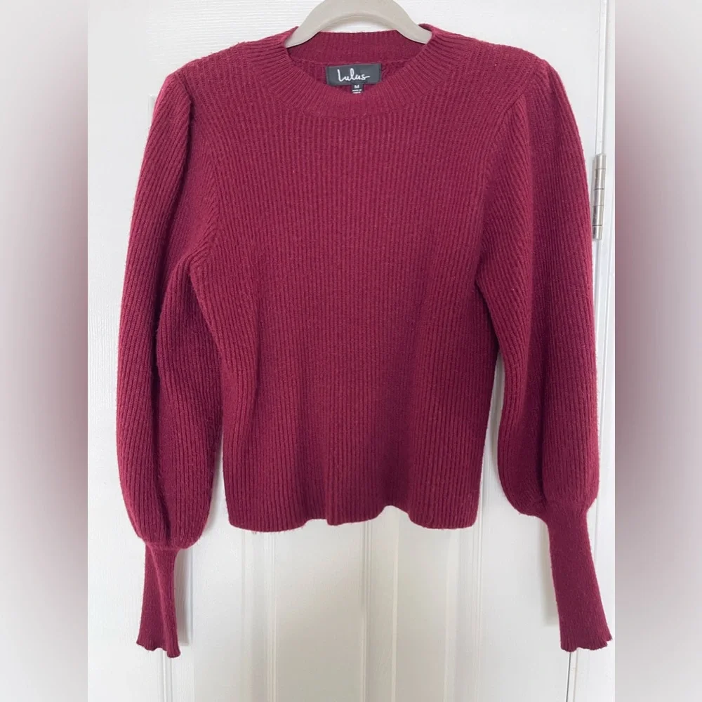 Balloon Sleeve Sweater - Picture 3 of 5
